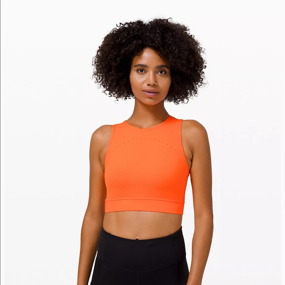 NWT Lululemon Hotty Hot crop tank
